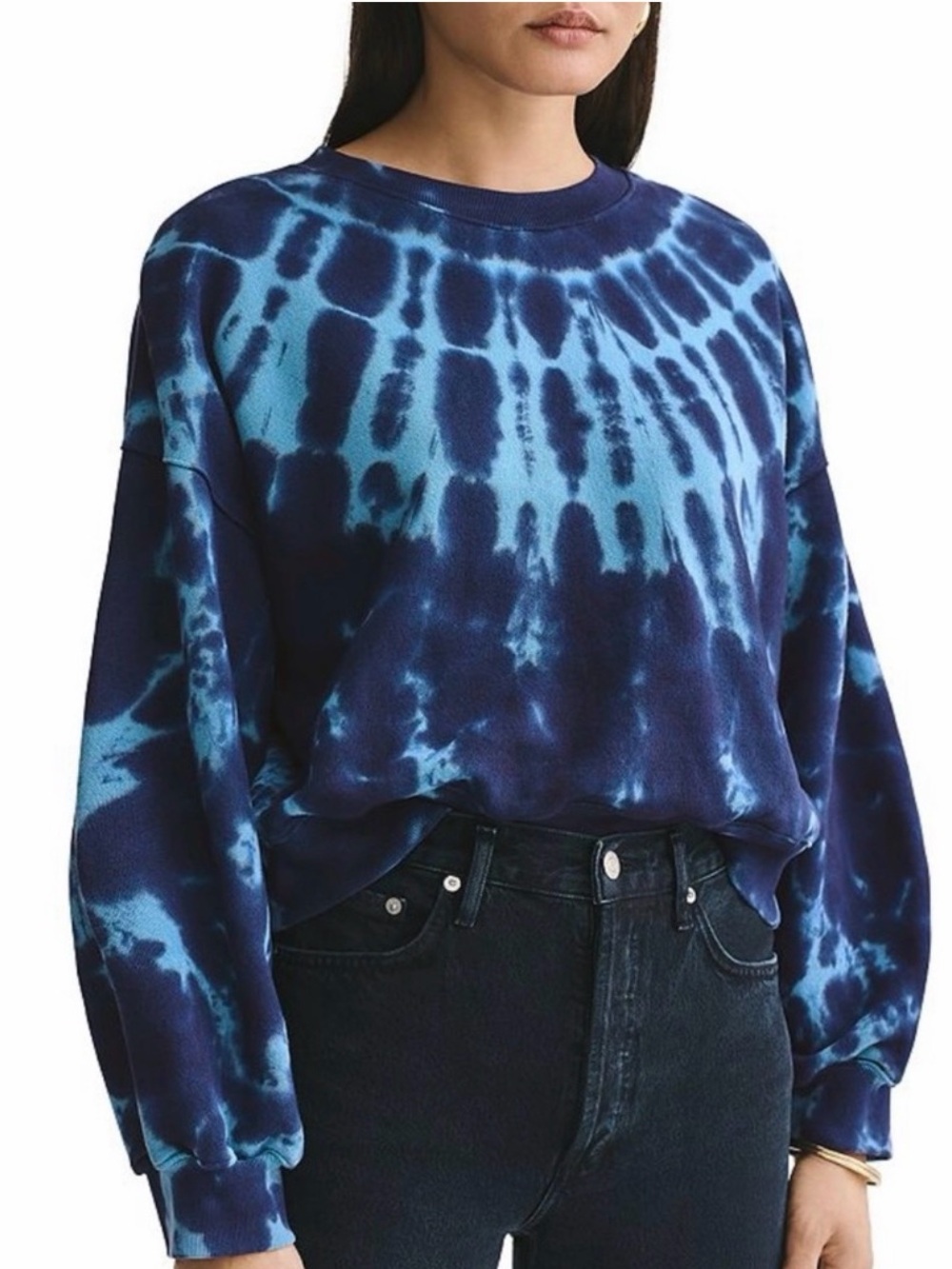 agolde cropped sweatshirt
